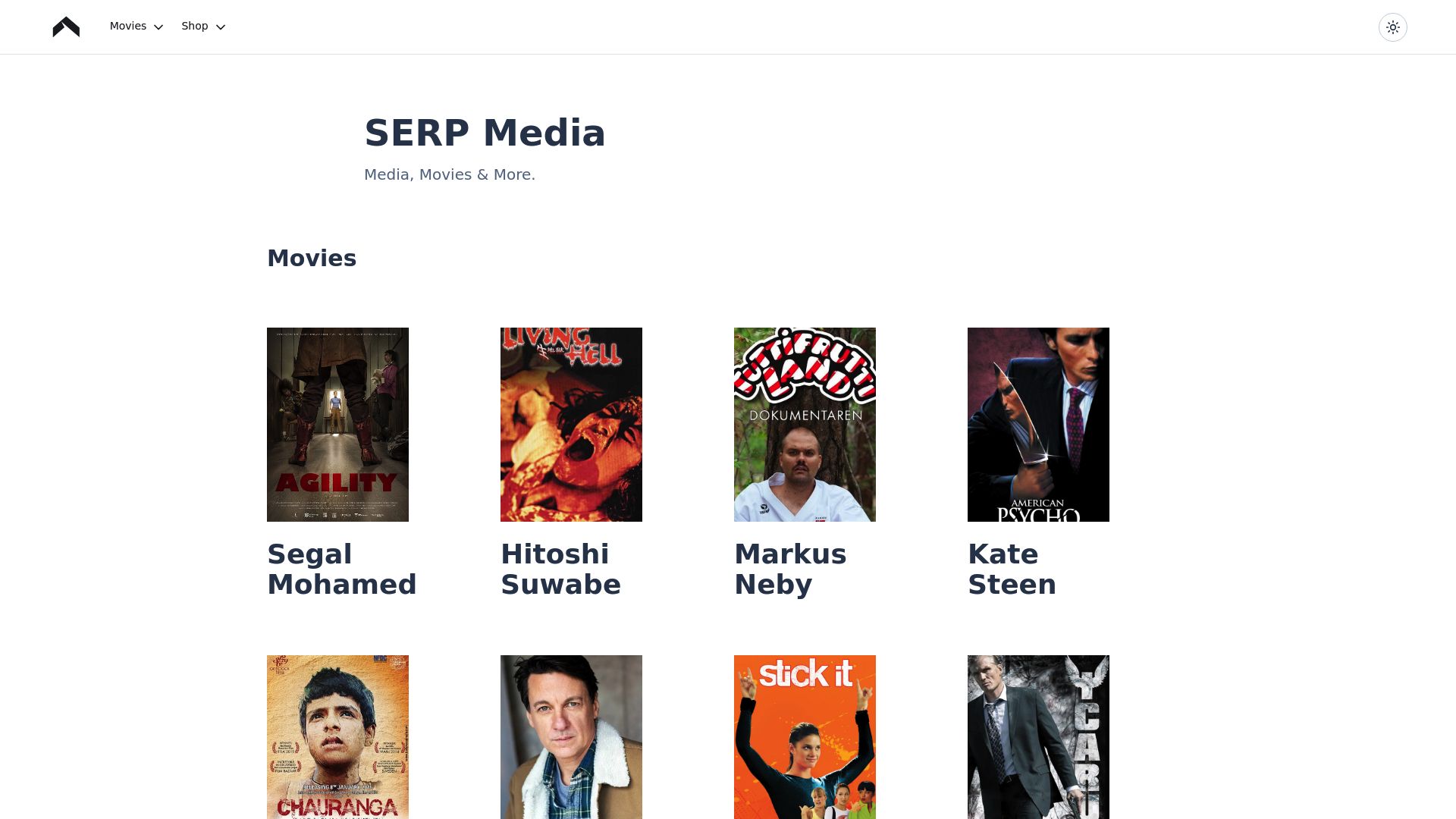 SERP Media Platform
